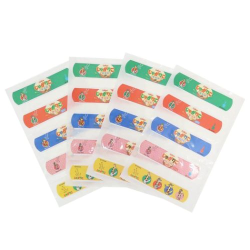 じゃがりこ 絆創膏 救急ばんそうこう 1BOX12入 お菓子パッケージ キャラクター グッズ メール便可