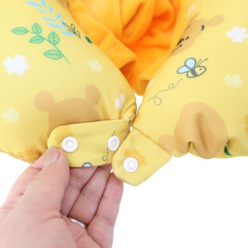 くまのプーさん クッション フード付きネックピロー リラックスプー ディズニー キャラクター グッズ