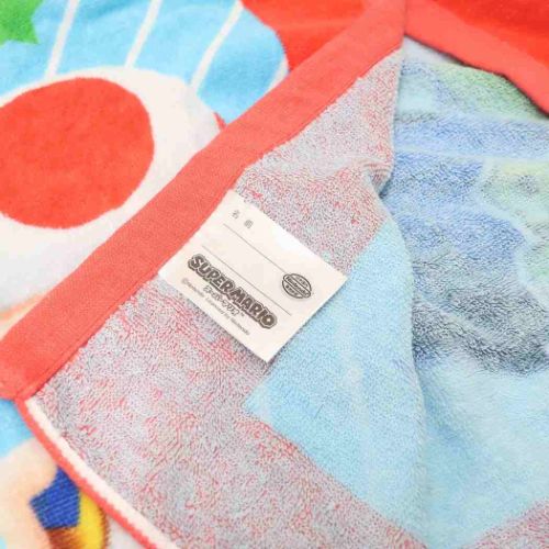 スーパーマリオ ラップタオル 60丈マキタオル 60cm丈巻き巻きタオル フレッシュメンバーズ キャラクター グッズ