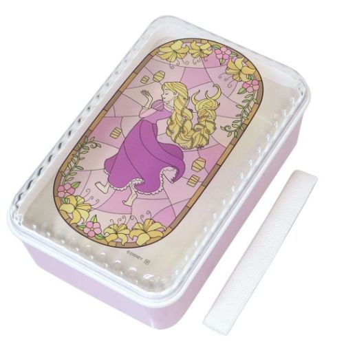 塔の上のラプンツェル お弁当箱 ステンドグラス風一段ランチBOX ディズニープリンセス キャラクター グッズ