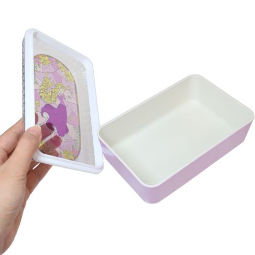 塔の上のラプンツェル お弁当箱 ステンドグラス風一段ランチBOX ディズニープリンセス キャラクター グッズ
