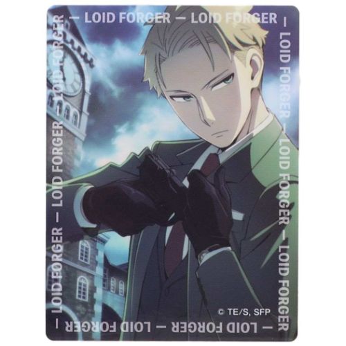 スパイファミリー SPY FAMILY ダイカットシール キャラクターステッカー ロイド フレーム 少年ジャンプ メール便可