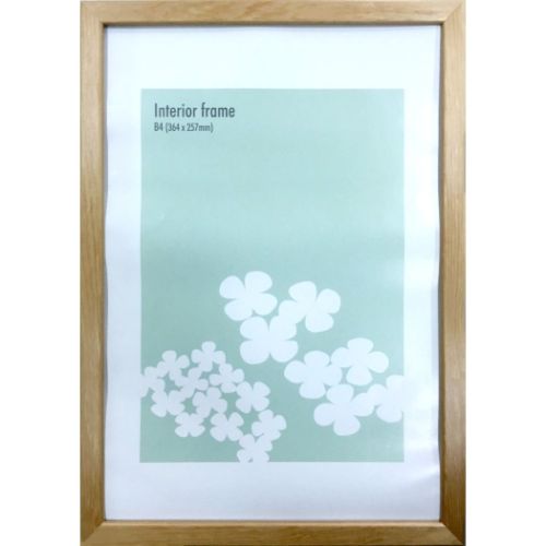 額縁 インテリアフレーム Interior Frame B4 木製 インテリア 取寄品
