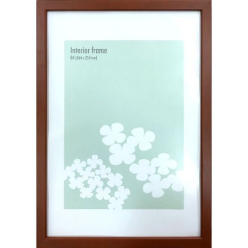 額縁 インテリアフレーム Interior Frame B4 木製 インテリア 取寄品