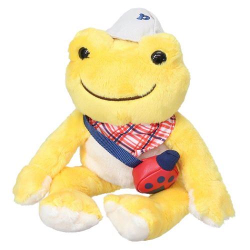 かえるのピクルス ぬいぐるみ ビーンドール おひさまピクニック キャラクター グッズ