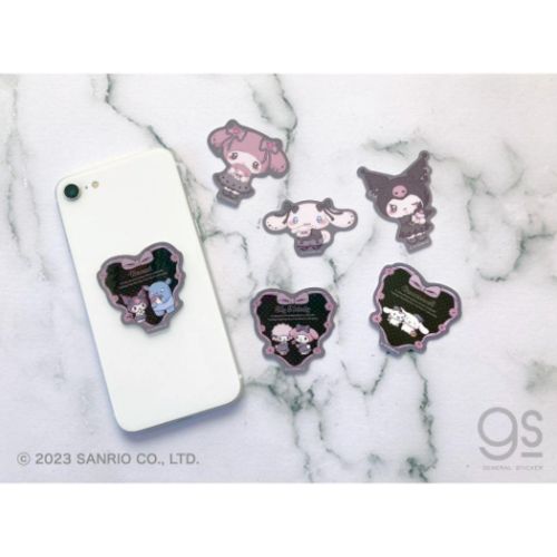 マイメロディ ビニールシール ダイカットミニステッカー マイメロ&ピアノちゃん サンリオ キャラクター グッズ メール便可