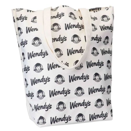 ウェンディーズ トートバッグ ロゴトート チラシ Wendy's キャラクター グッズ