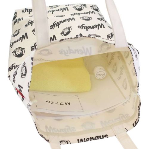 ウェンディーズ トートバッグ ロゴトート チラシ Wendy's キャラクター グッズ