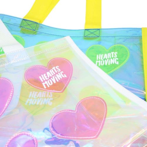 プールバッグ 縫製トートバッグ ミニハート グッズ