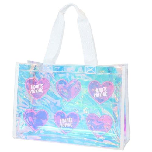 プールバッグ 縫製トートバッグ ミニハート グッズ