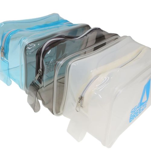 シーブリーズ コスメポーチ マチ付ポーチ SEA BREEZE ビニール グッズ