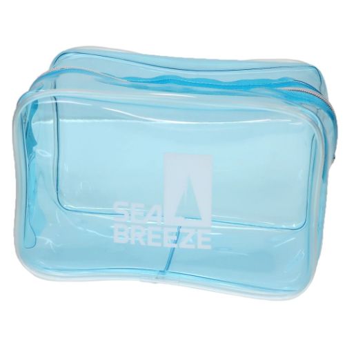 シーブリーズ コスメポーチ マチ付ポーチ SEA BREEZE ビニール グッズ