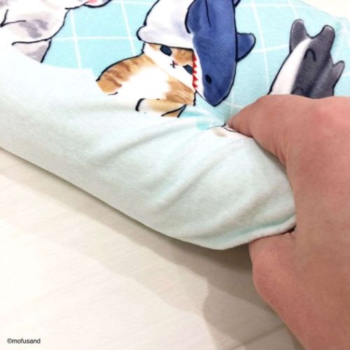 モフサンド 枕 ミニリラックスピロー サメにゃん mofusand キャラクター グッズ