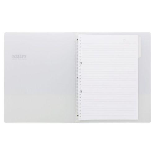 mitte ミッテ バインダー ルーズリーフバインダー B5 26穴 シンプル グッズ メール便可