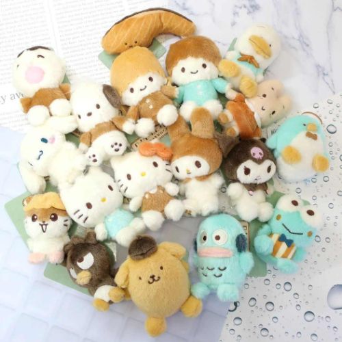 リトルツインスターズ キキ＆ララ マスコット お座りお手玉 ファンシーレトロ キキ サンリオ キャラクター グッズ