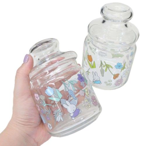 ミッフィー 保存容器 ガラス小物入れ ディックブルーナ 絵本キャラクター グッズ