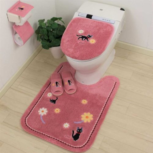 魔女の宅急便 トイレ用品 ロングトイレマット 花さんぽ スタジオジブリ キャラクター グッズ