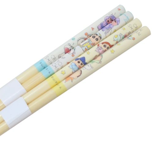 クレヨンしんちゃん おはし ペア竹箸21cm パジャマタイム アニメキャラクター グッズ メール便可
