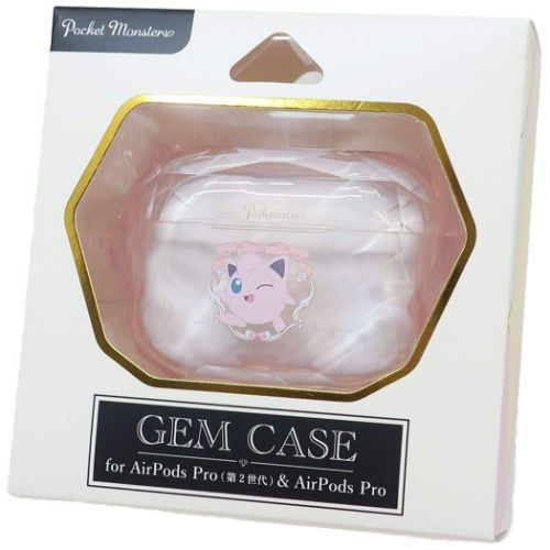 ポケットモンスター エアーポッズプロケース AirPods Pro 第2世代/AirPods Pro 対応 ジェムケース プリン ポケモン キャラクター グッズ