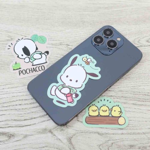 ポチャッコ ダイカットシール モバイルステッカー サンリオ キャラクター グッズ メール便可