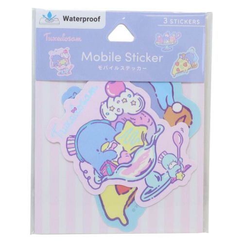 タキシードサム ダイカットシール モバイルステッカー サンリオ キャラクター グッズ メール便可