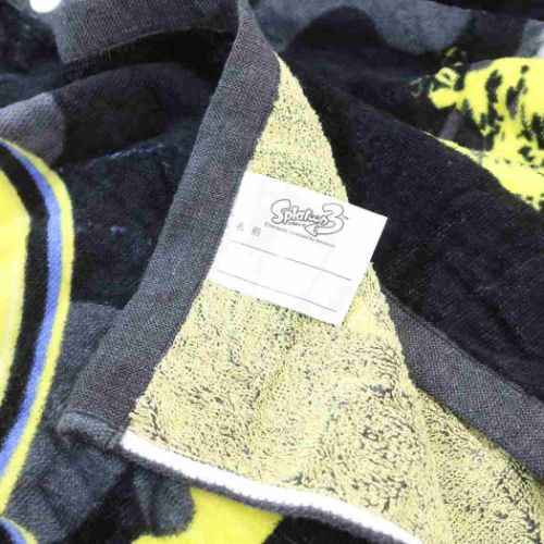 スプラトゥーン3 ラップタオル 80丈マキタオル 80cm丈巻き巻きタオル クールインク キャラクター グッズ