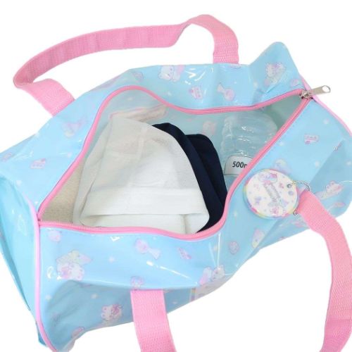 プールバッグ ロール型ビーチバッグ ポッピンレインボー グッズ