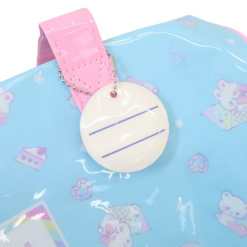 プールバッグ ロール型ビーチバッグ ポッピンレインボー グッズ