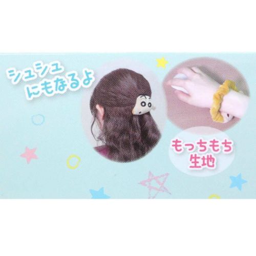 クレヨンしんちゃん ヘアアクセ シュシュレスト シロ アニメキャラクター グッズ