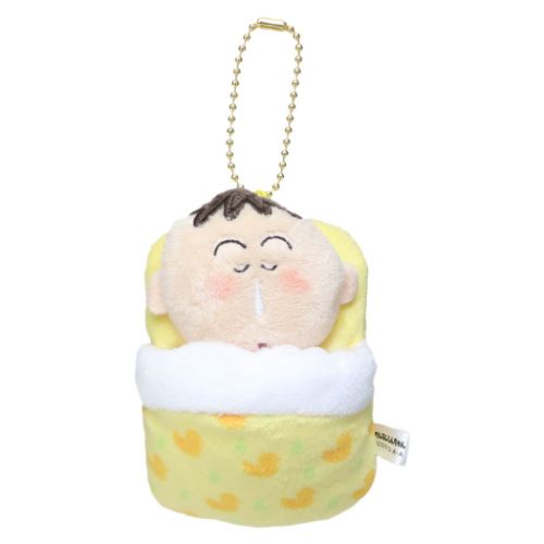 クレヨンしんちゃん マスコット おふとんマスコット ミニぬいぐるみボールチェーン BABYボーちゃん アニメキャラクター グッズ