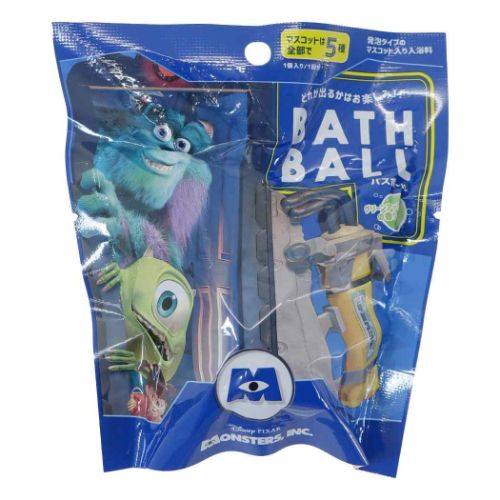 モンスターズインク 入浴剤 マスコットが飛び出るバスボール ディズニー キャラクター グッズ