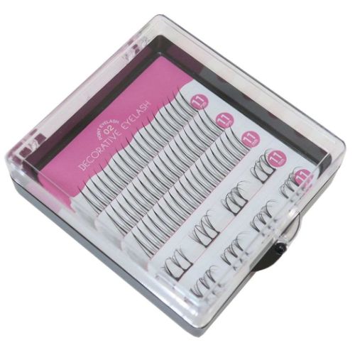 つけまつげ 部分用デコラティブアイラッシュ02 グッズ メール便可