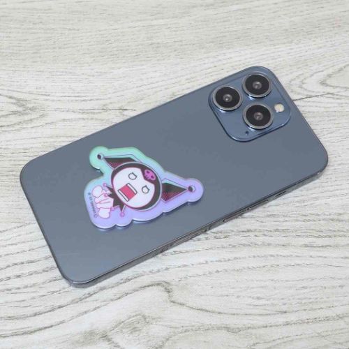 クロミ ダイカットシール アクリルステッカー KUROMI?VS PRETTY JOURNEY がーん サンリオ キャラクター グッズ メール便可