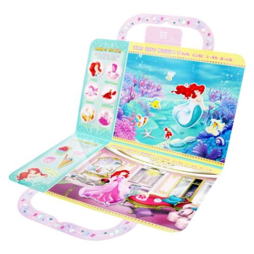 リトルマーメイド ミニシールセット あそびシールバッグ ディズニープリンセス キャラクター グッズ