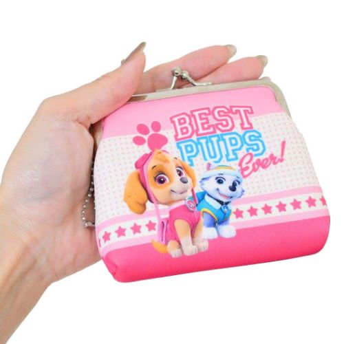 パウパトロール 小銭入れ がまぐち2 コインケース ピンク アニメキャラクター グッズ メール便可