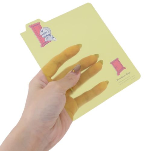 ドラえもん 下敷き リングノート スクエア用下敷き どこでもドア 藤子F不二雄 アニメキャラクター グッズ メール便可