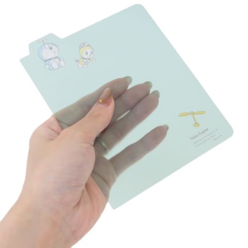 ドラえもん 下敷き リングノート スクエア用下敷き タケコプター 藤子F不二雄 アニメキャラクター グッズ メール便可