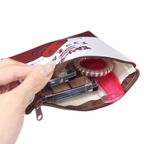 カントリーマアム コスメポーチ 船型ポーチ チョコまみれ お菓子パッケージ キャラクター グッズ