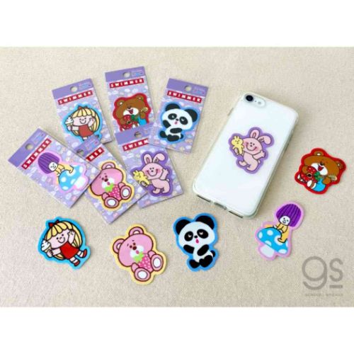 スイマー ダイカットシール ダイカットビニールミニステッカー 17 SWIMMER キャラクター グッズ メール便可