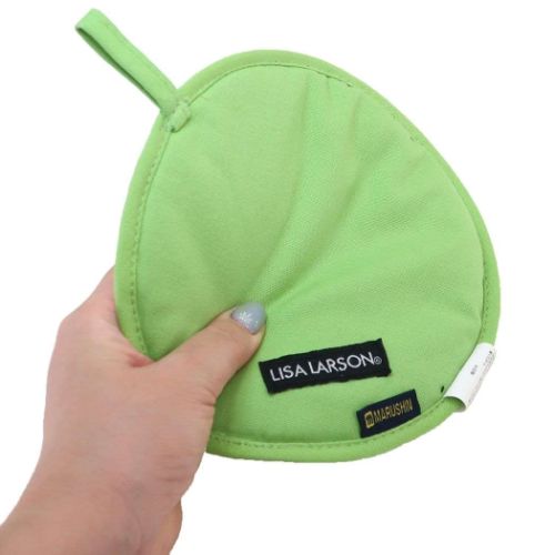 リサラーソン キッチン雑貨 鍋敷き マイキーグリーン キャラクター グッズ メール便可