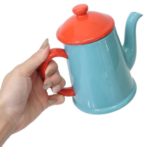 ミッキーマウス 陶磁器製急須 ティーポット レトロポップ ディズニー キャラクター グッズ