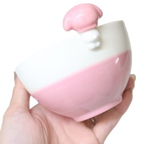 マイメロディ お茶碗 のっかりフィギュア付き茶碗 サンリオ キャラクター グッズ