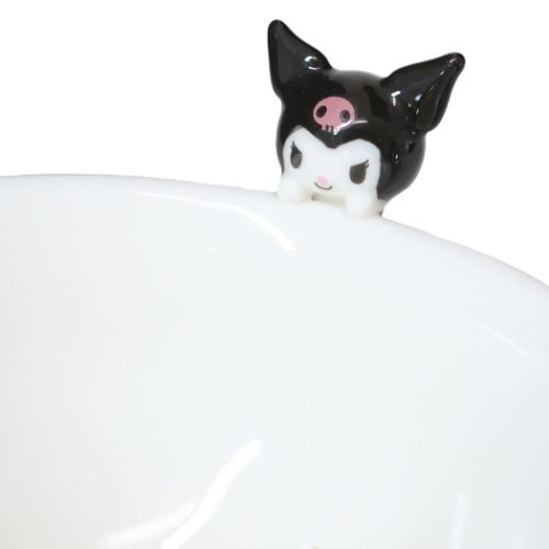 クロミ お茶碗 のっかりフィギュア付き茶碗 サンリオ キャラクター グッズ