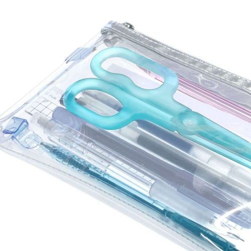 はさみ トウメイハサミ シンプル グッズ メール便可