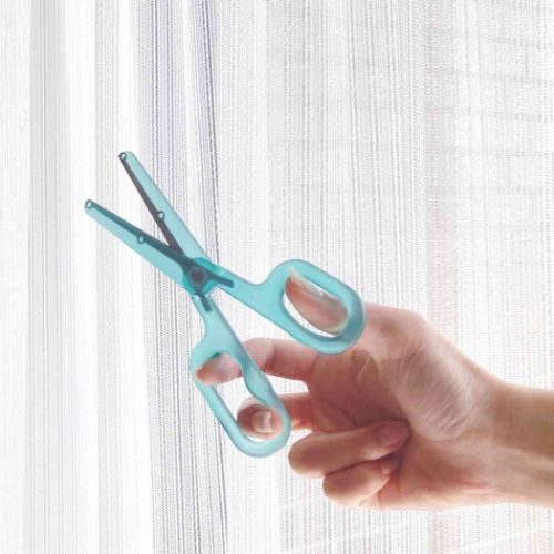 はさみ トウメイハサミ シンプル グッズ メール便可