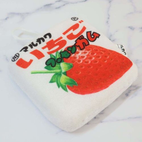 フーセンガム バス用品 ボディスポンジ いちご お菓子パッケージ キャラクター グッズ