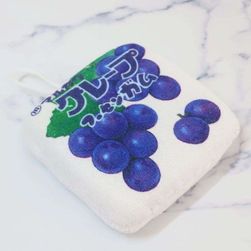 フーセンガム バス用品 ボディスポンジ グレープ お菓子パッケージ キャラクター グッズ