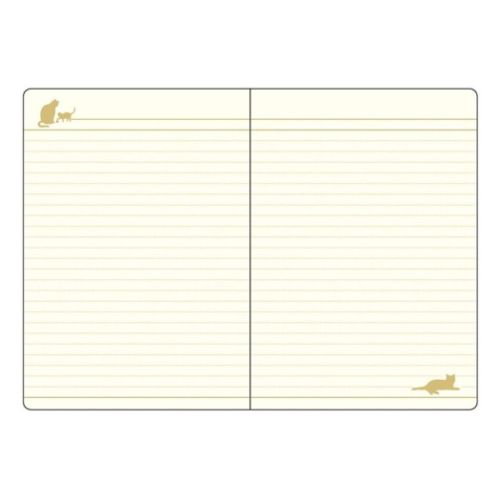 みんなの文具 横罫ノート A5ノート ねこ シンプル グッズ メール便可