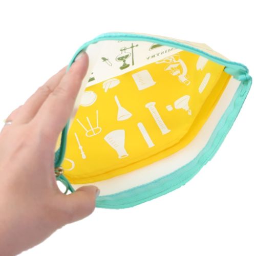 STUDY HOLIC トラベルポーチ メッシュA5ポーチ 化学 おもしろ雑貨 グッズ メール便可