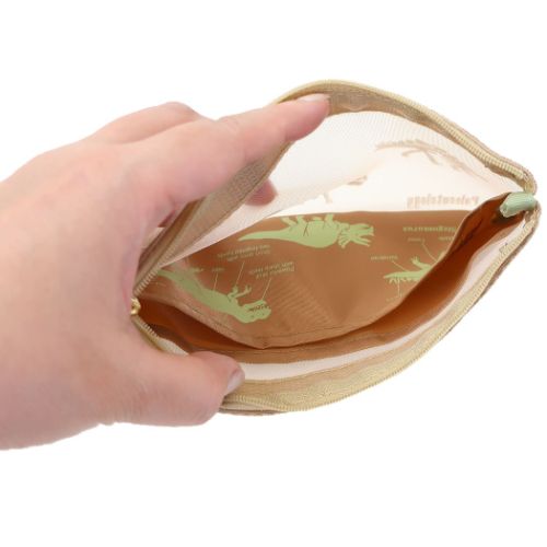 STUDY HOLIC ペンケース メッシュペンポーチ 古生物学 恐竜 おもしろ雑貨 グッズ メール便可